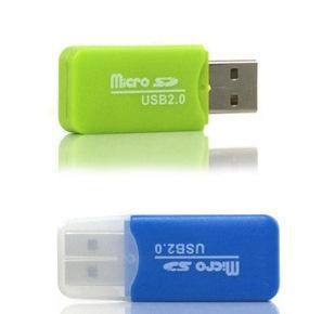 雙面板讀卡器 特價TF冰爽讀卡器，2.0高速迷你設計，廠家批發優選